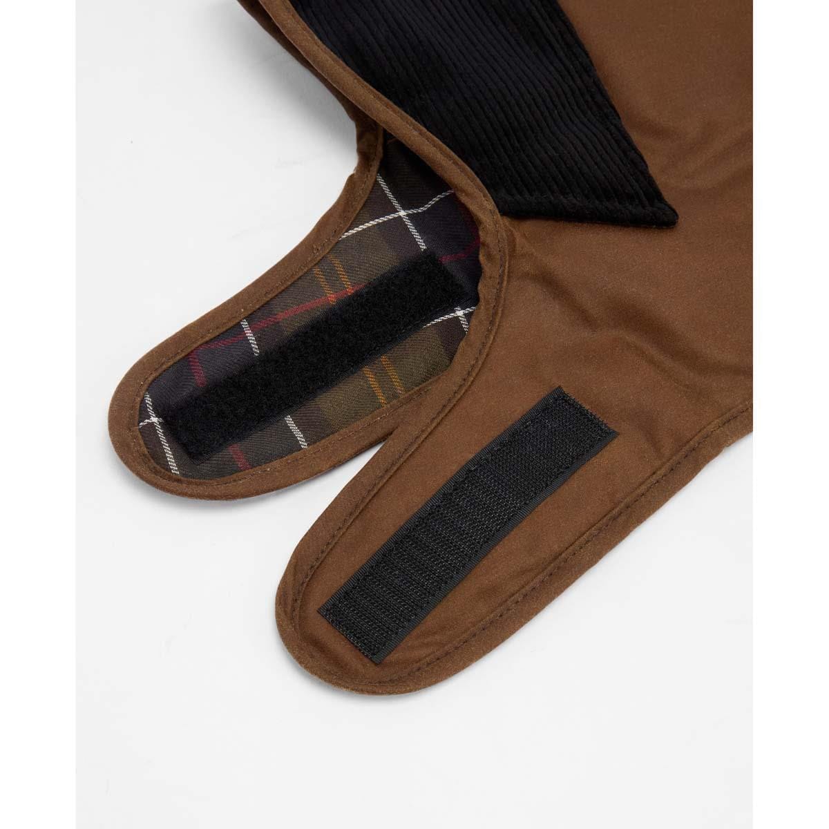 Barbour Dogs Waxed Dog Coat in Tan