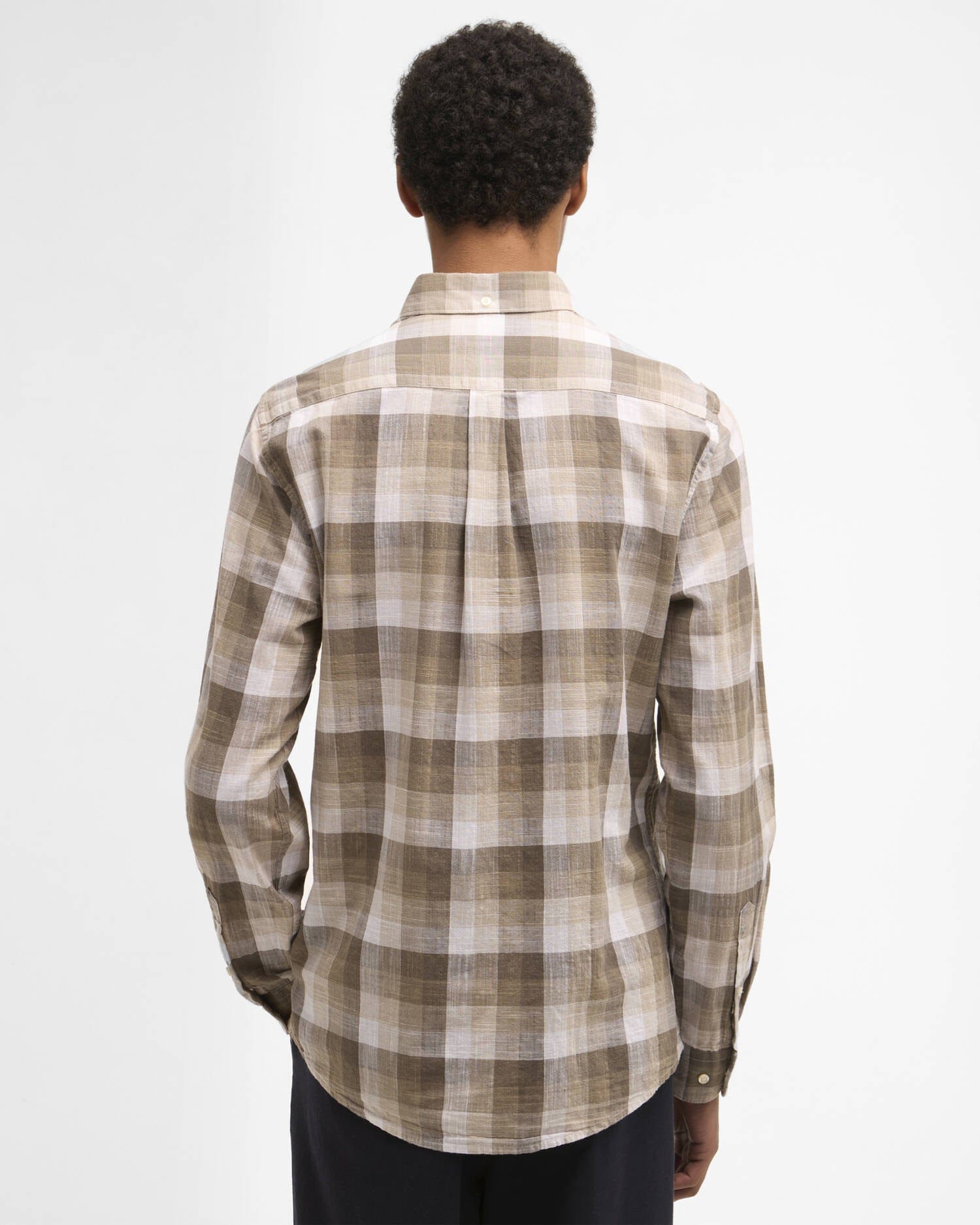 barbour dress shirts Barbour Valley Tailored Shirt/Stone Large