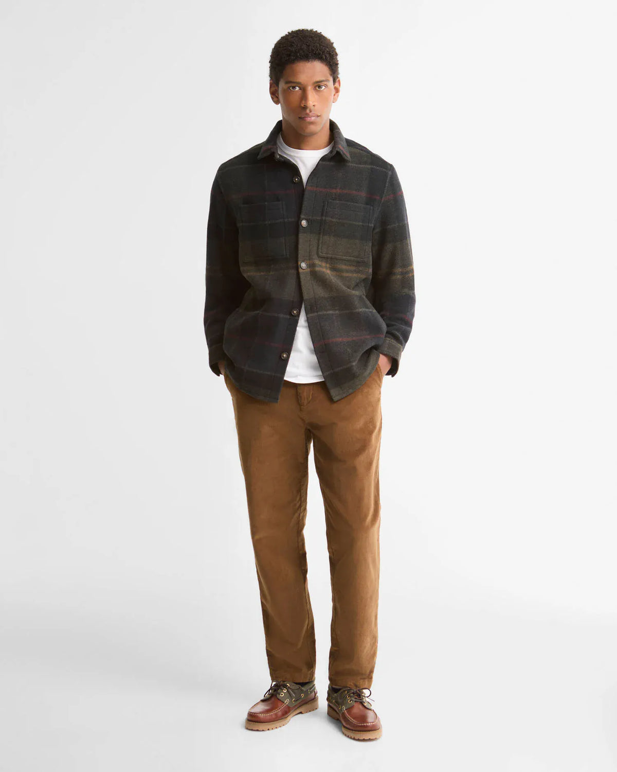 Barbour Flannels & Overshirts Woodlane Brushed Check Overshirt