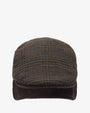 Barbour Hats Cheviot Flat Cap in Brown Check