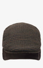 Barbour Hats Cheviot Flat Cap in Brown Check