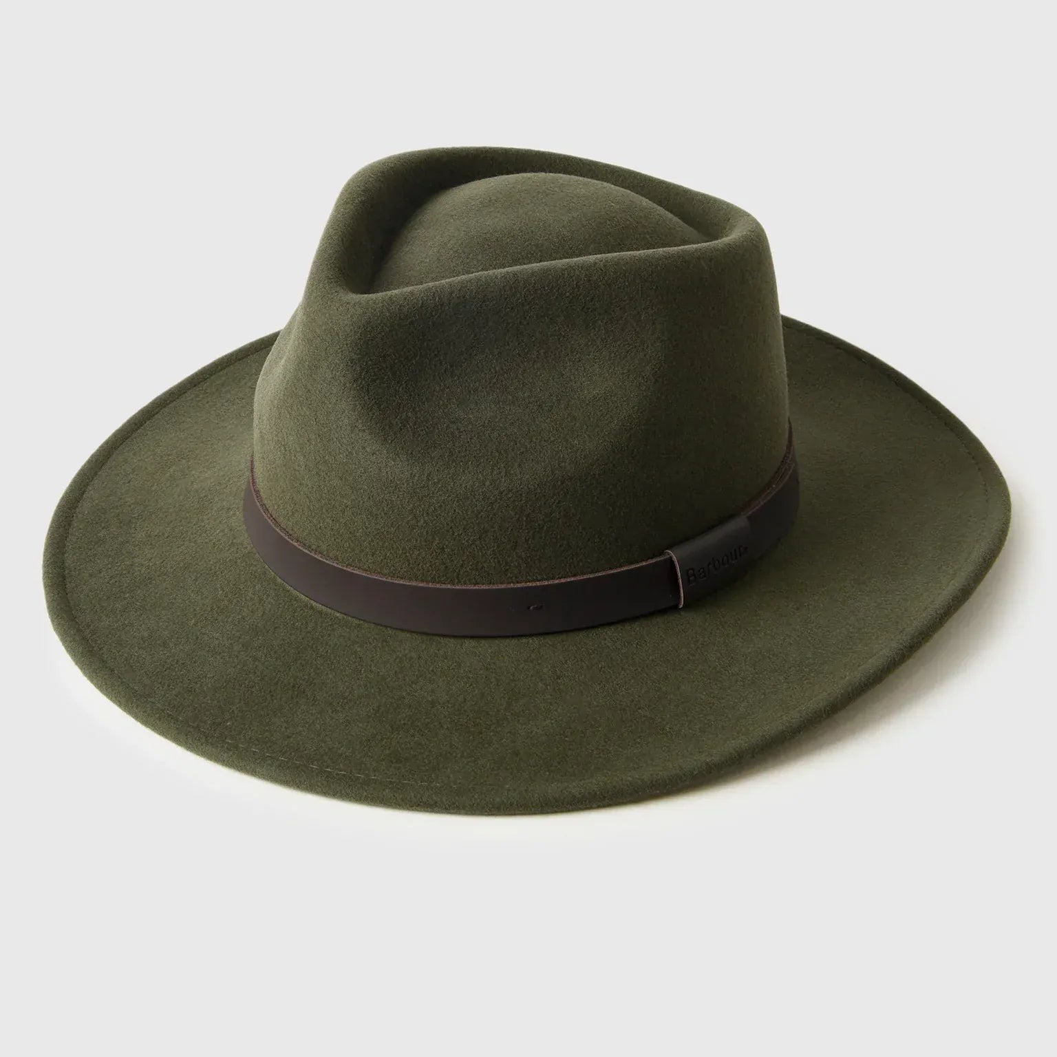 Barbour Hats Crushable Bushman Hat in Olive
