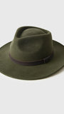 Barbour Hats Crushable Bushman Hat in Olive