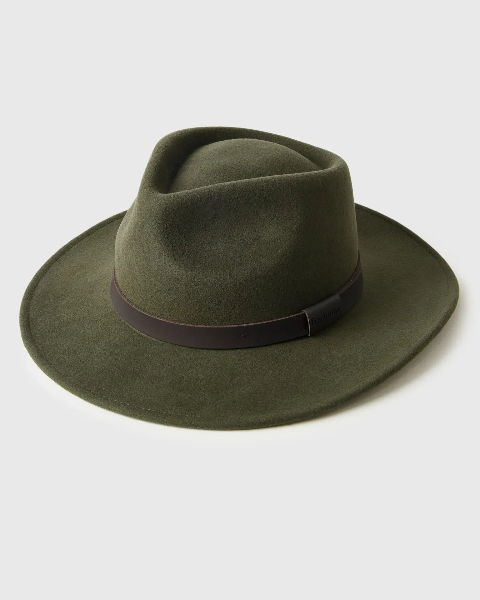Barbour Hats Crushable Bushman Hat in Olive