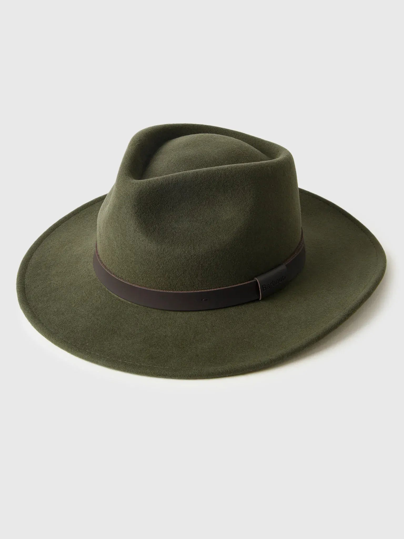 Barbour Hats Crushable Bushman Hat in Olive