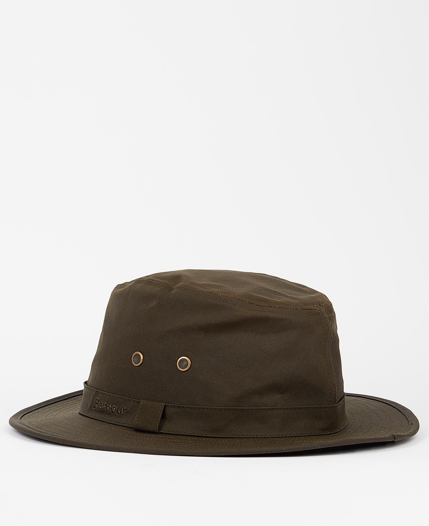 Barbour Hats Dawson Waxed Safari Hat