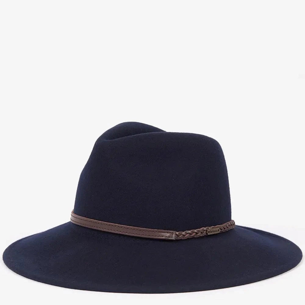 Barbour Hats Navy / M Ladies Tack Fedora
