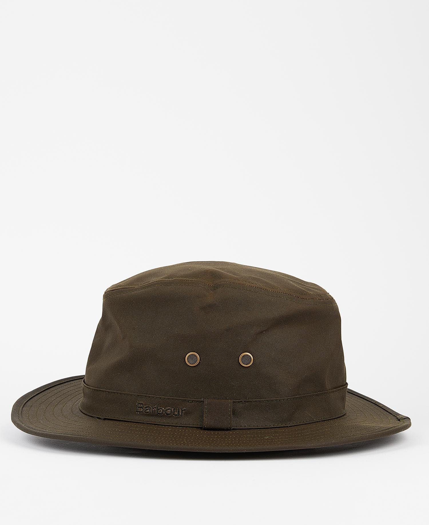 Barbour Hats OLIVE / S Dawson Waxed Safari Hat