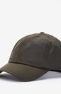 Barbour Hats OLIVE Waxed Sports Cap