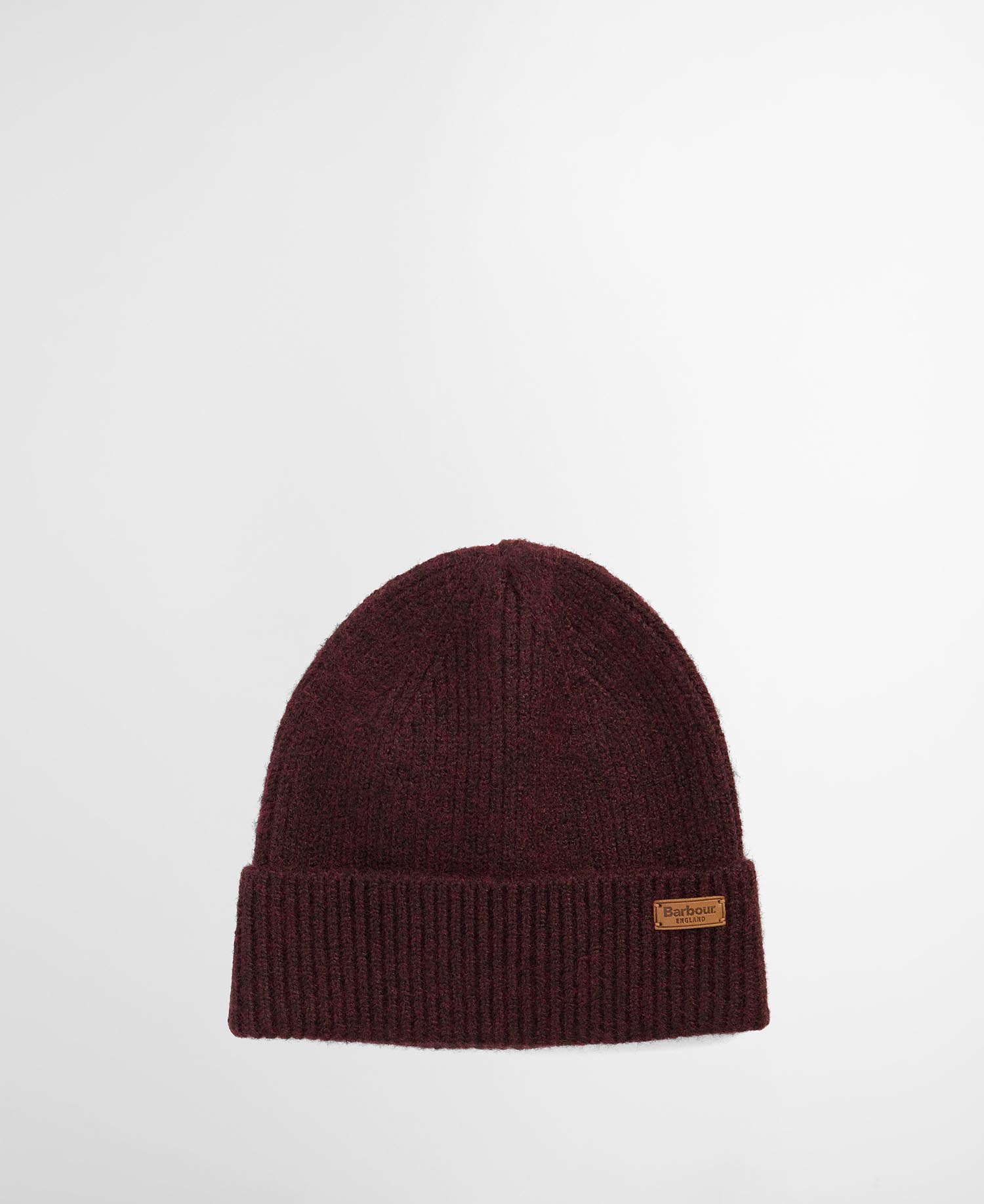 Barbour Hats Pendle Beanie in Wine
