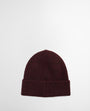 Barbour Hats Pendle Beanie in Wine