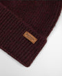 Barbour Hats Pendle Beanie in Wine