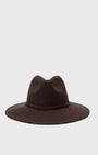 Barbour Hats Tack Fedora Hat in Chocolate/Prailine