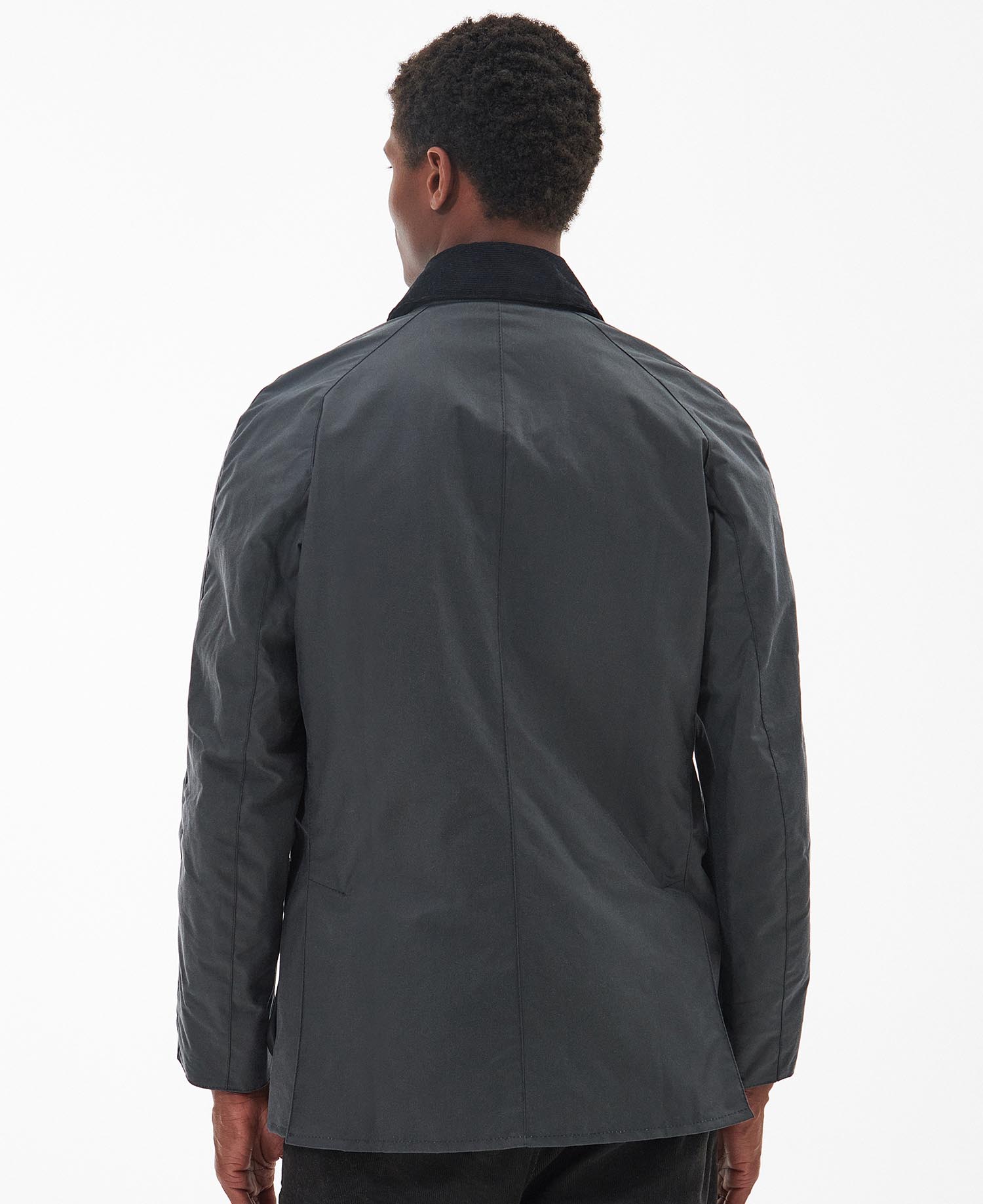 Barbour Ashby Wax Jacket in Grey - M. Dumas and Sons