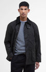 Barbour Jackets Ashby Waxed Jacket in Black
