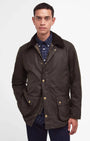 Barbour Jackets Ashby Waxed Jacket in Olive
