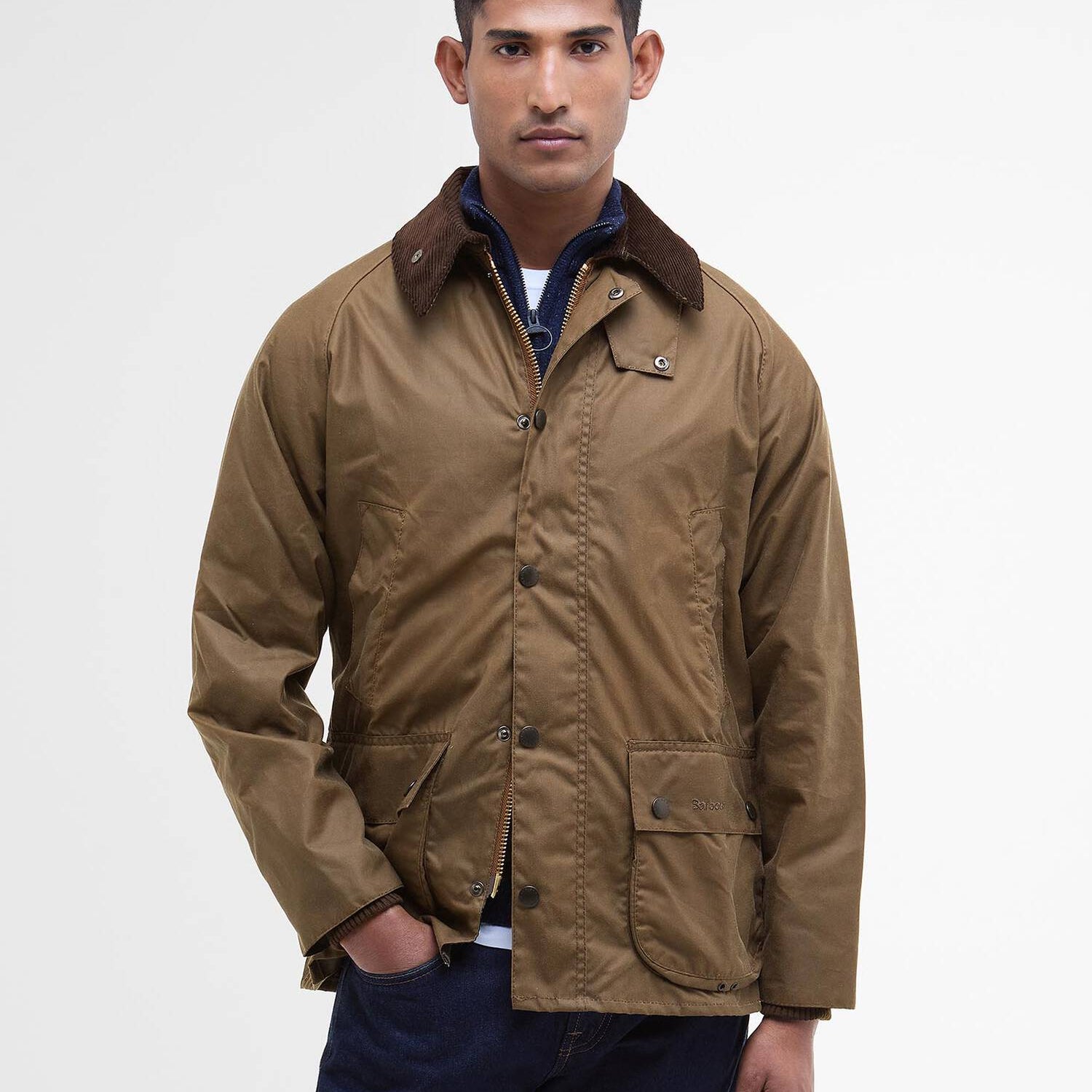 Barbour Jackets BARK / 38 Bedale Waxed Jacket in Bark