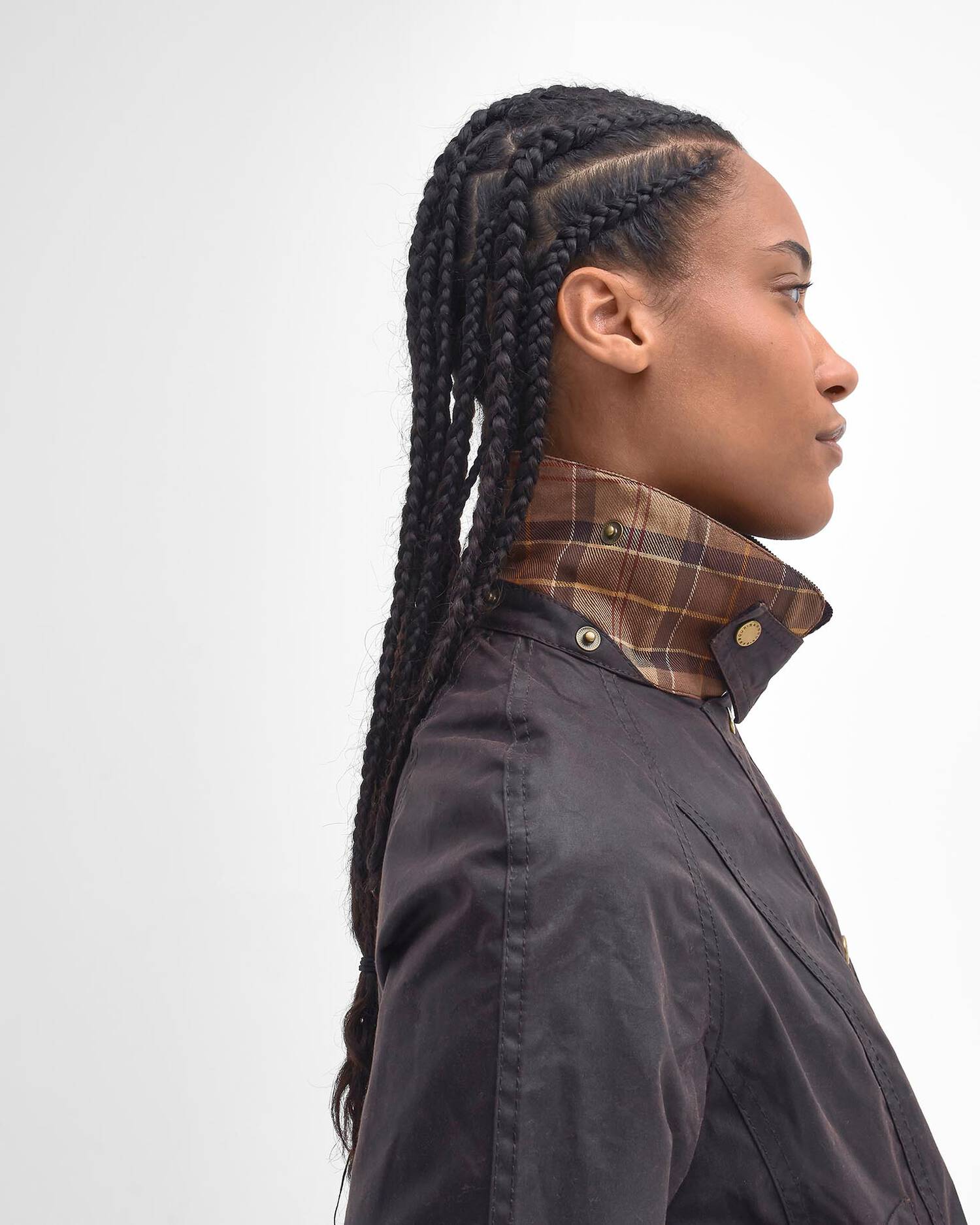 Barbour Jackets Beadnell Waxed Jacked in Rustic