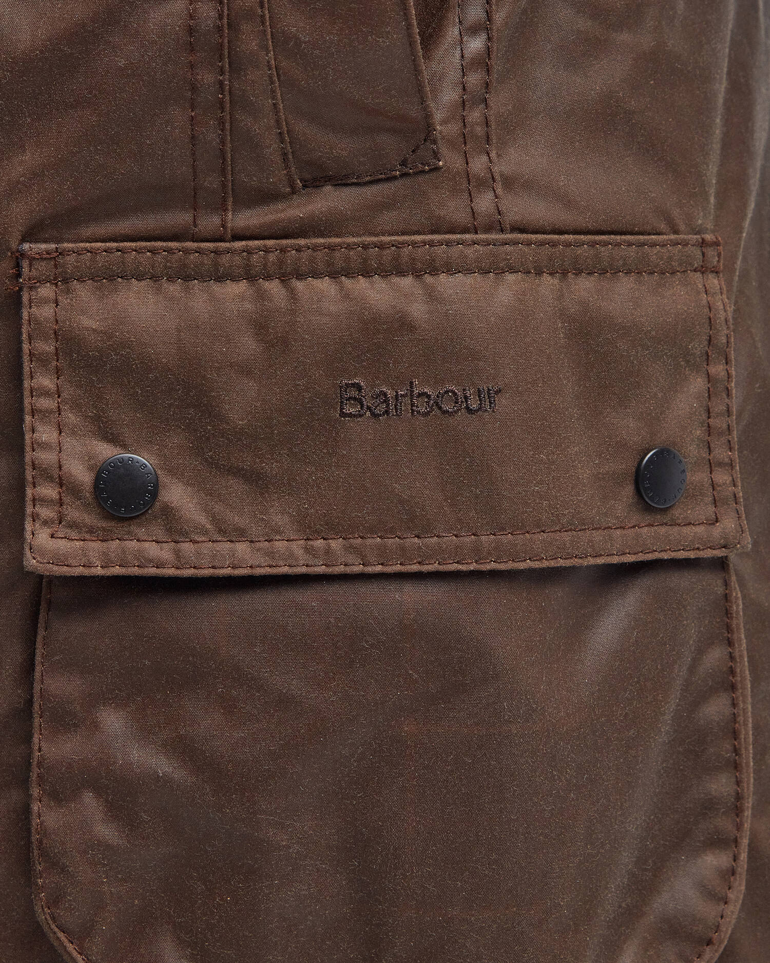 Barbour Jackets Beadnell Waxed Jacket in Bark