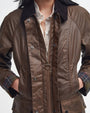 Barbour Jackets Beadnell Waxed Jacket in Bark