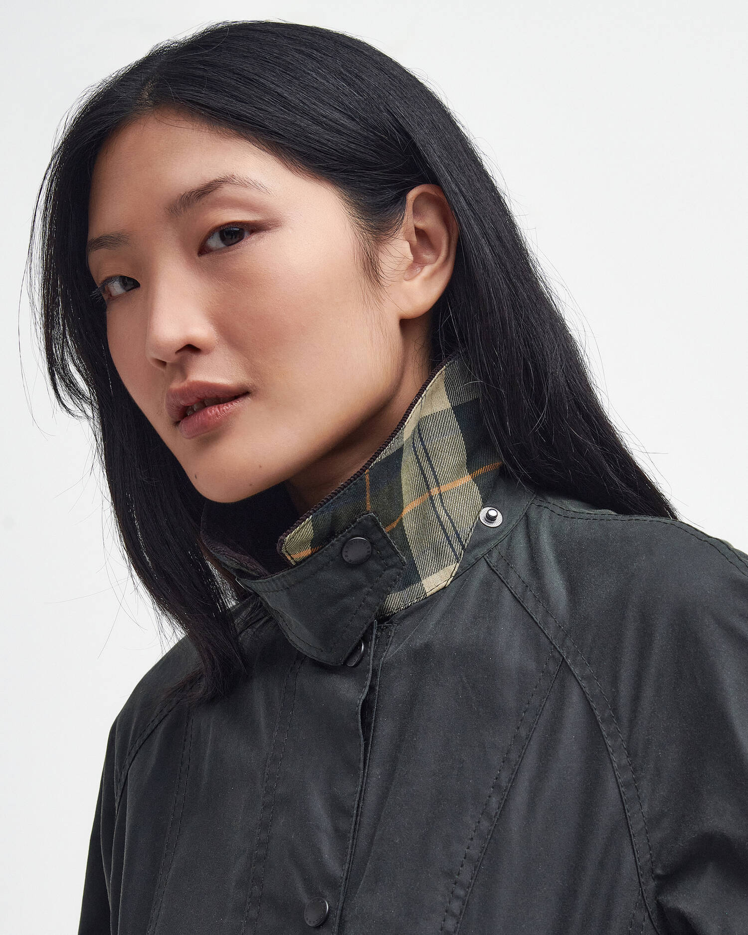 Barbour Jackets Beadnell Waxed Jacket in Sage