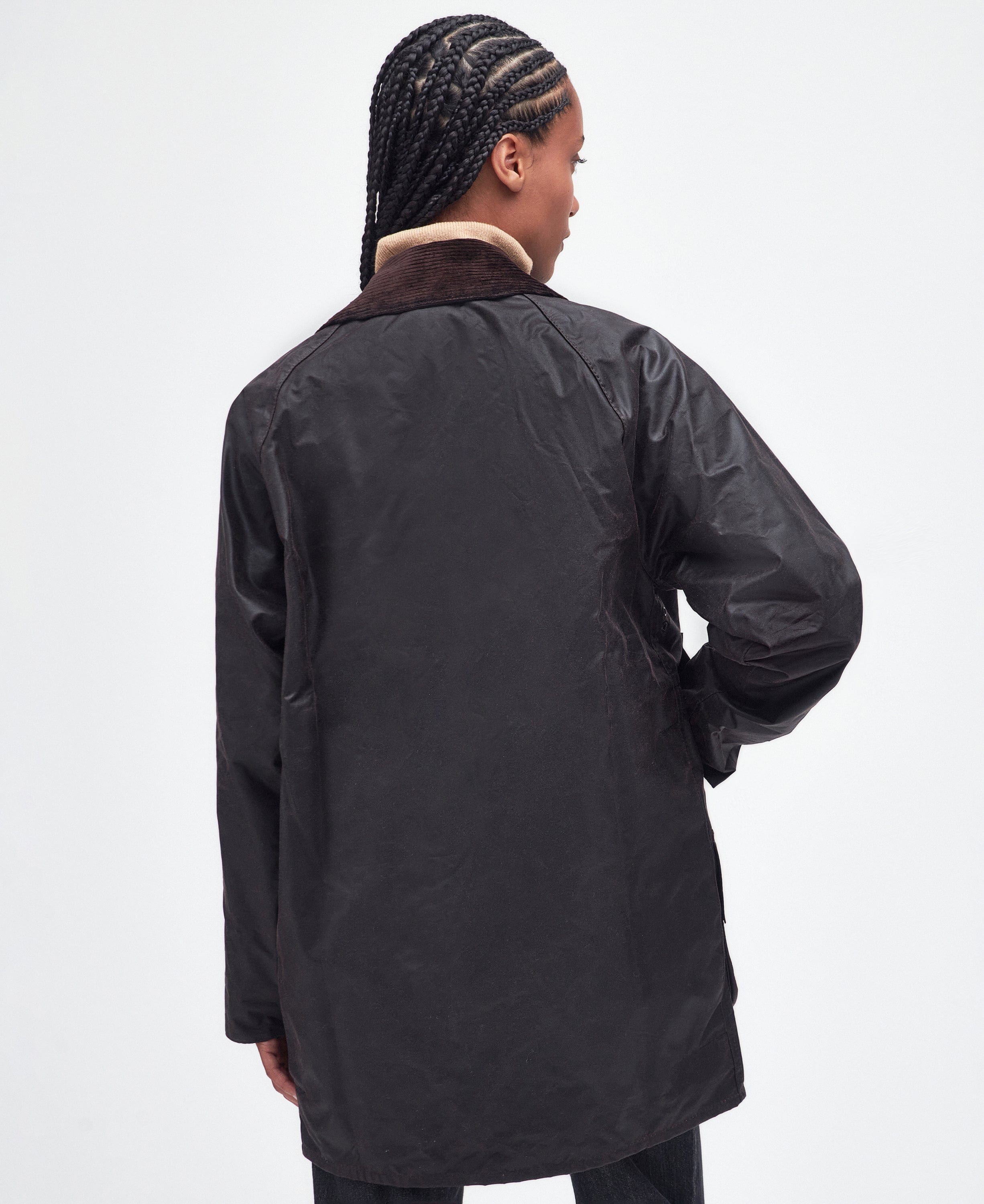 Barbour Beaufort Waxed Jacket in Black – M. Dumas and Sons