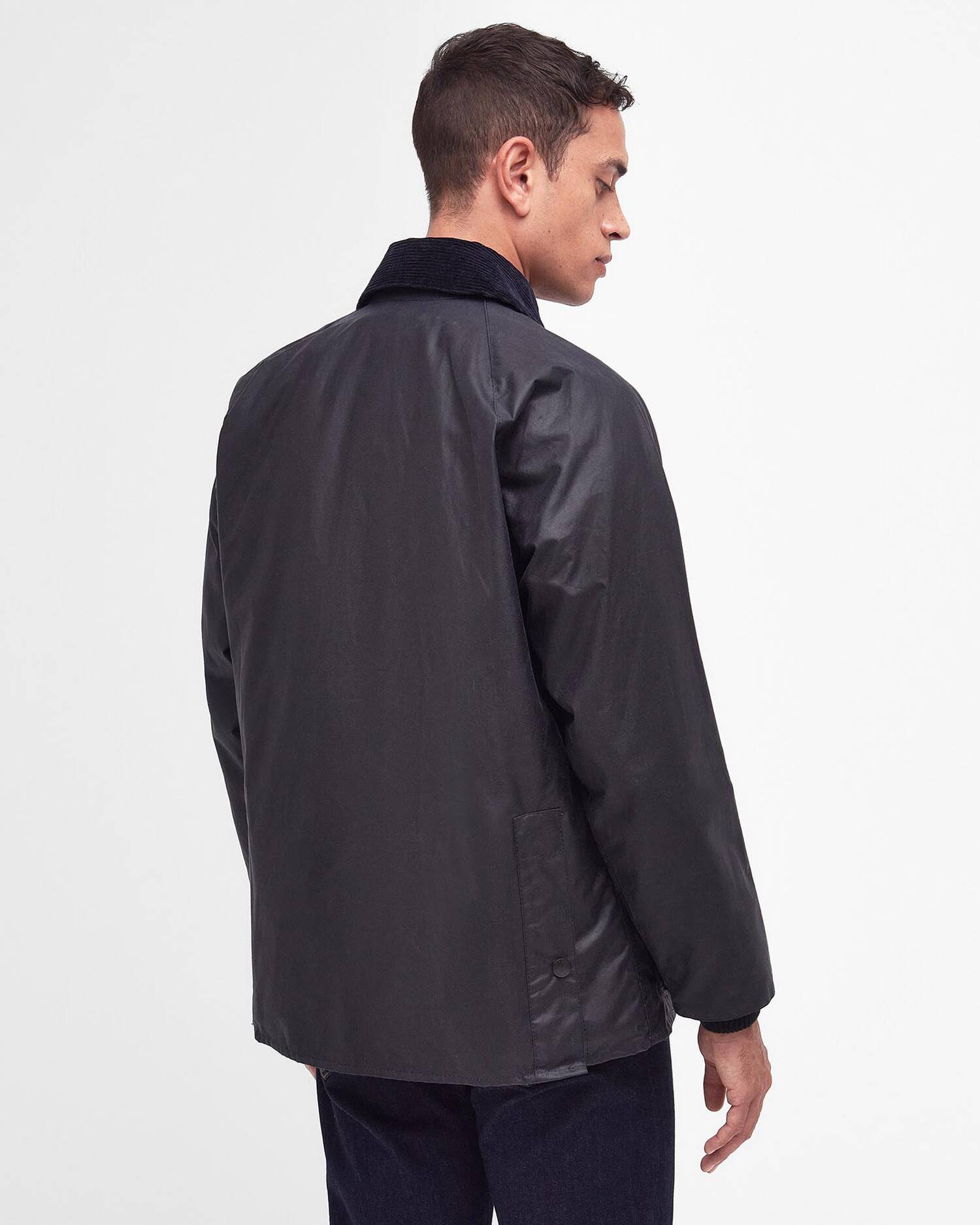 Barbour Bedale Wax Jacket in Classic Navy