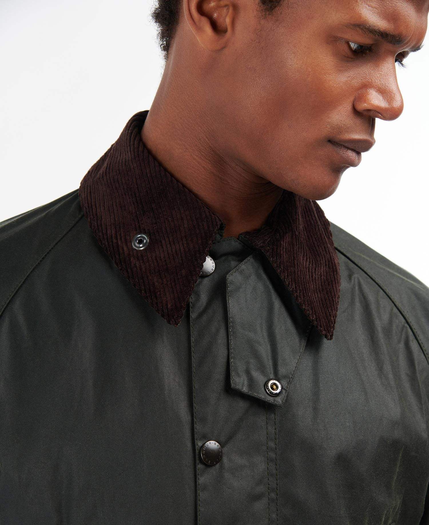 Barbour Bedale Wax Jacket in Sage