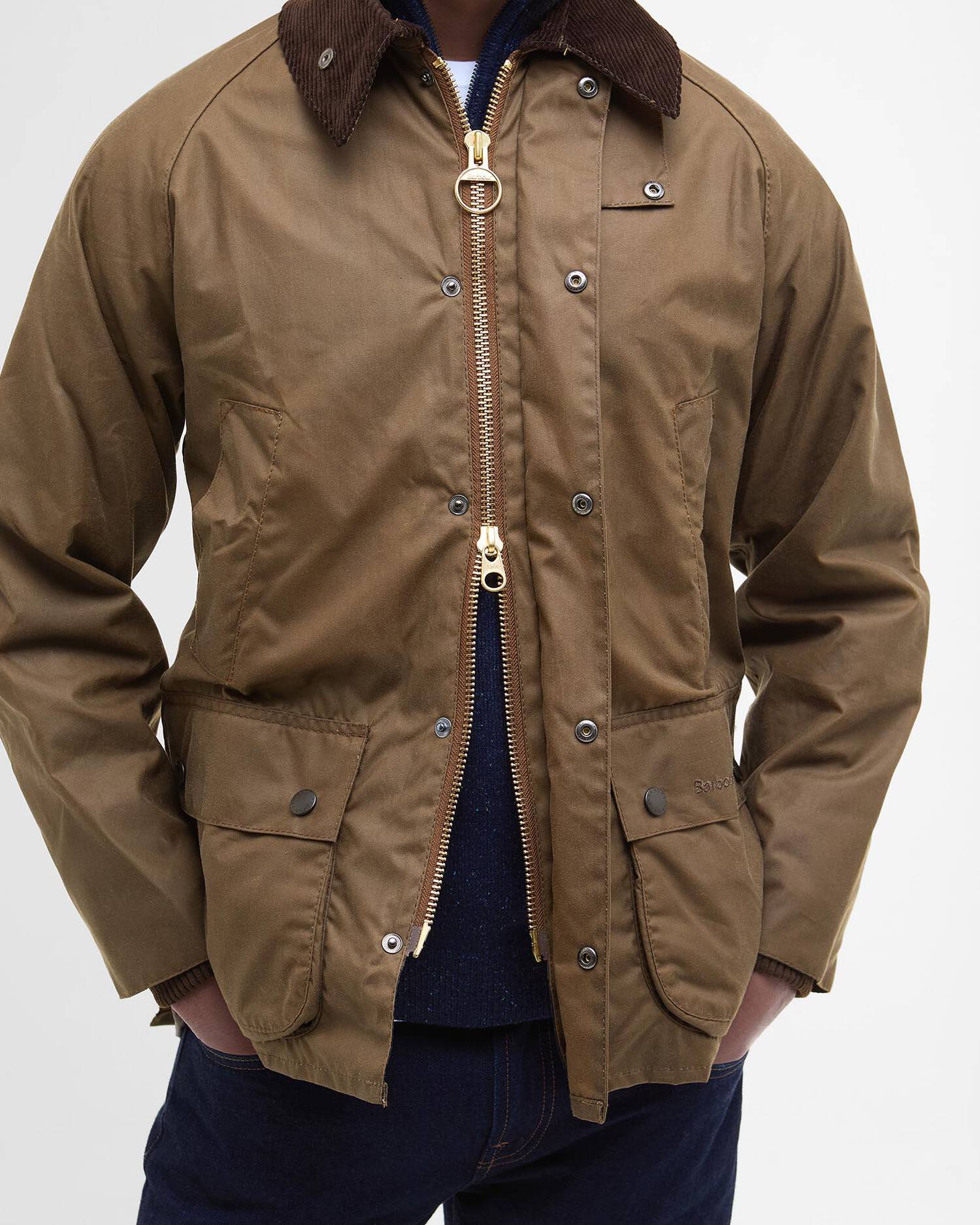 Barbour Bedale Waxed Jacket in Bark – M. Dumas and Sons