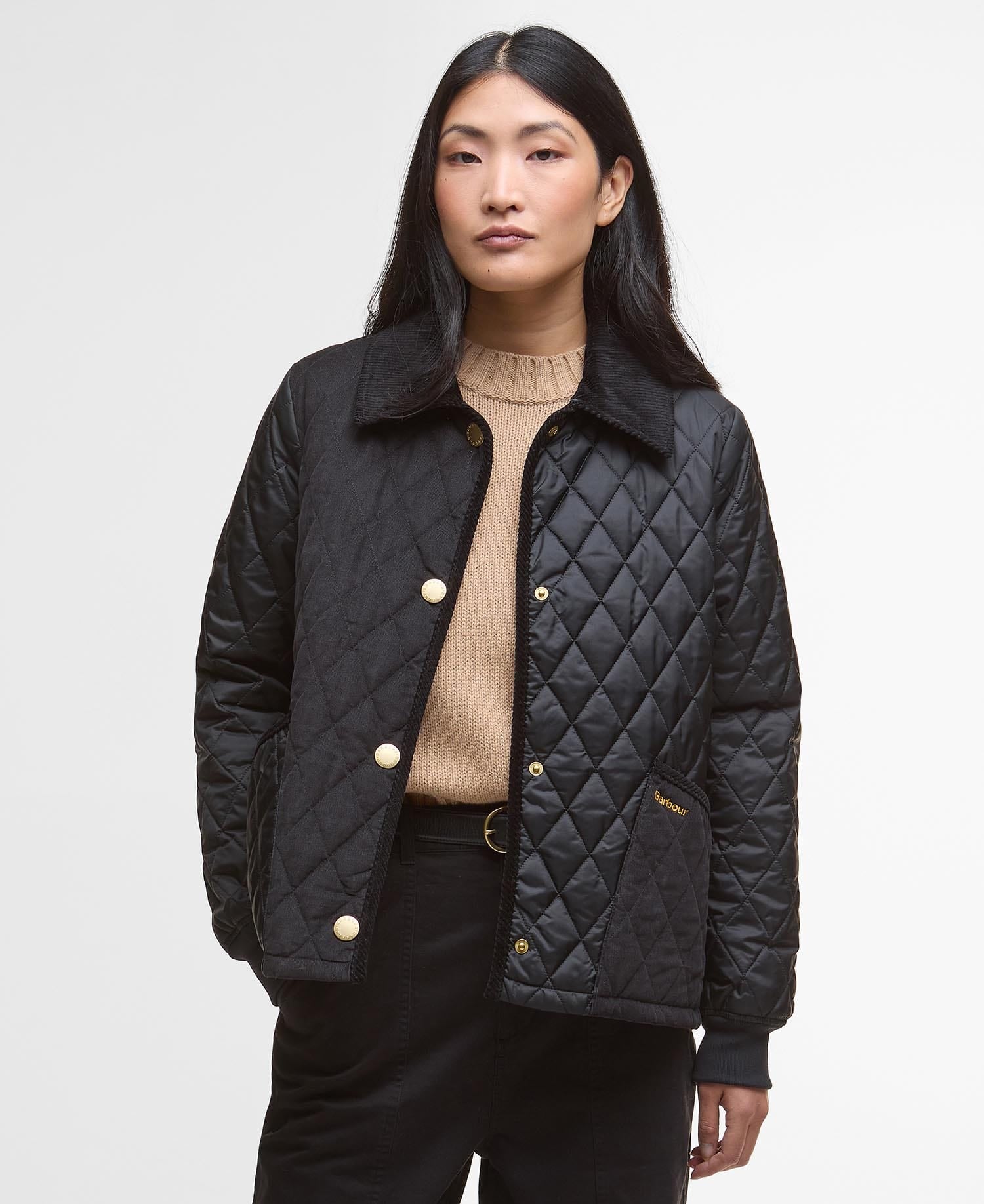 Barbour Jackets BLACK/CLASSIC TARTAN / 4 Marla Quilted Jacket