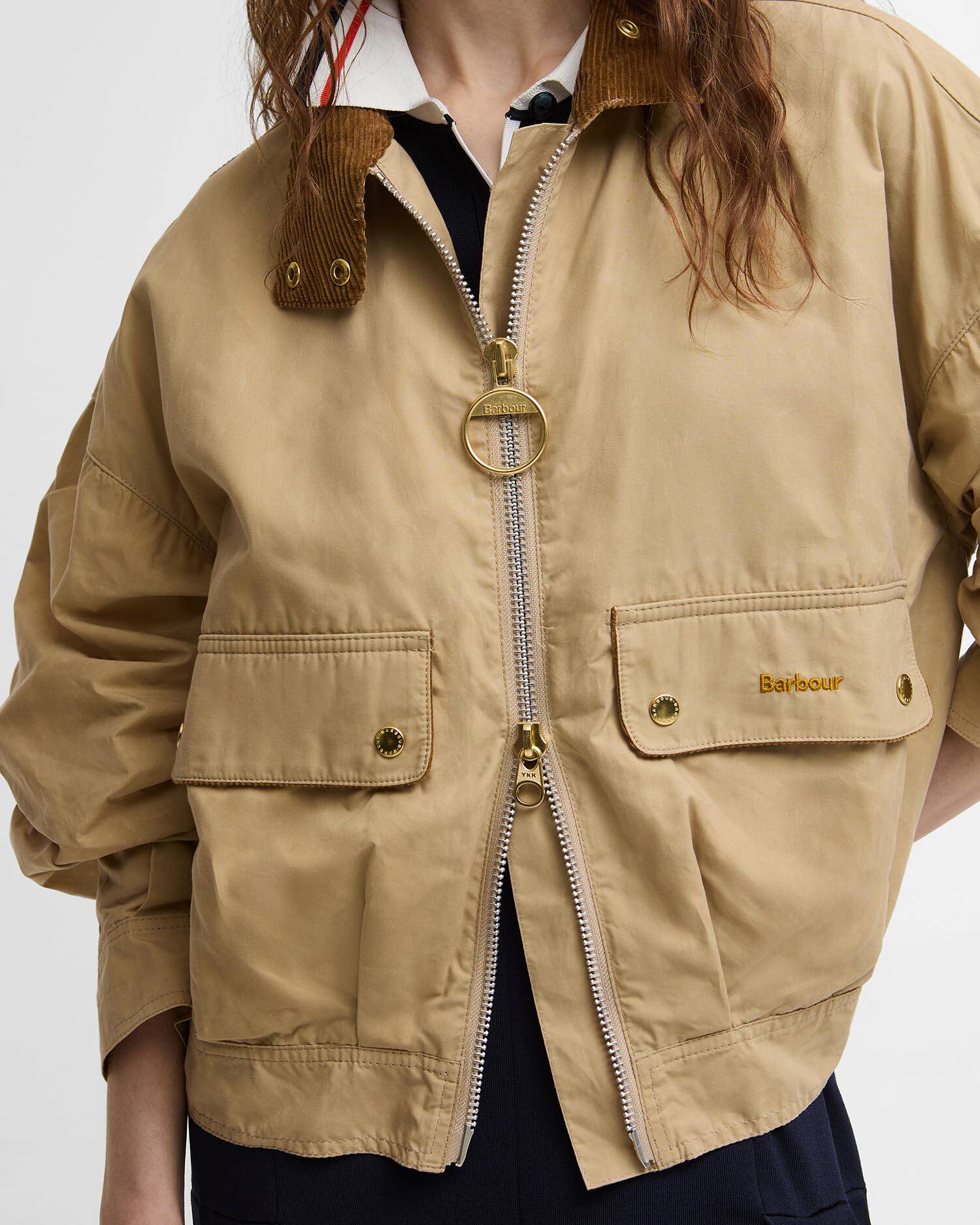 Barbour Jackets Blackthorn Casual Jacket in Beige