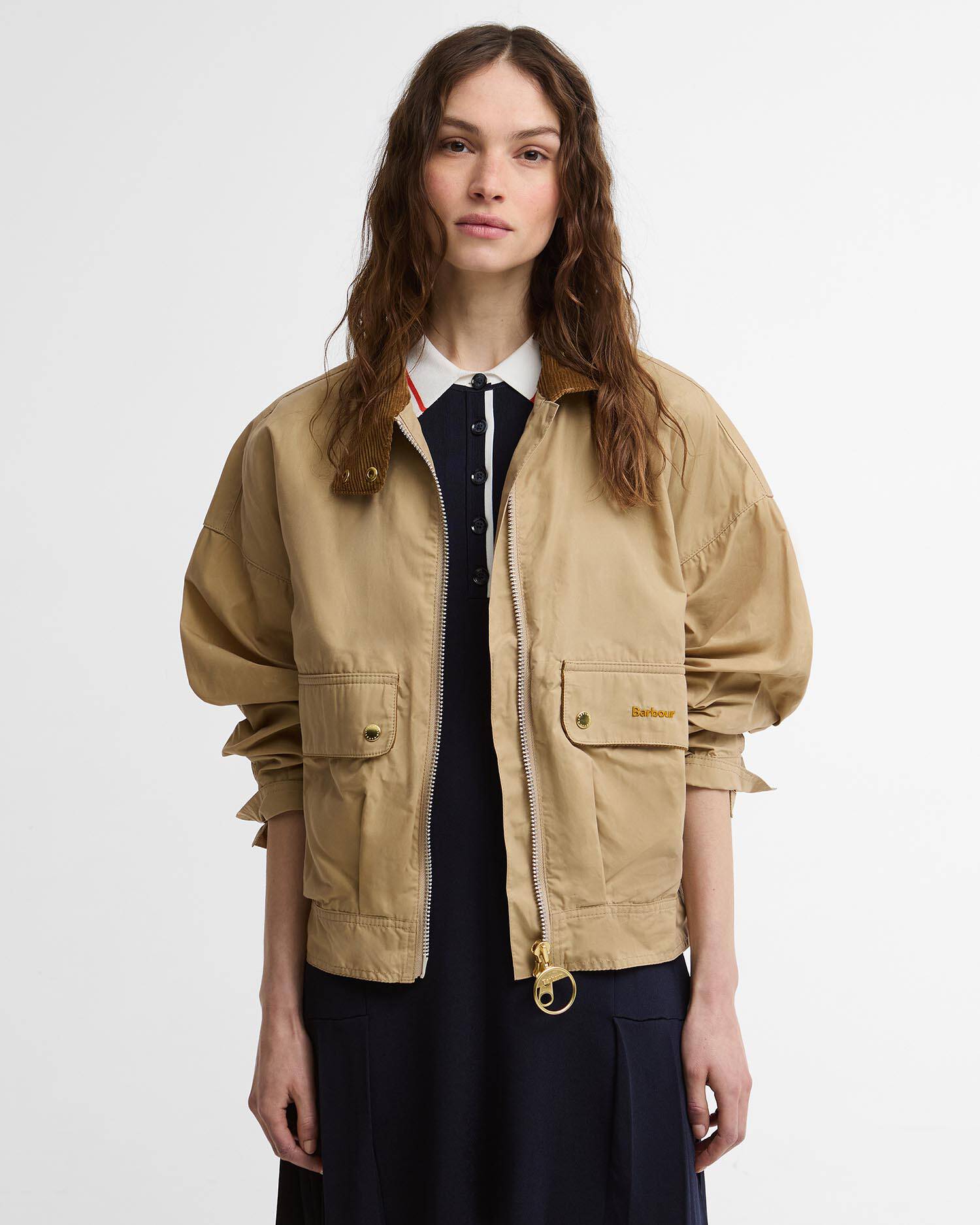 Barbour Jackets Blackthorn Casual Jacket in Beige