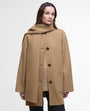 Barbour Jackets CAMEL / 4 Clementine Wool Scarf Coat
