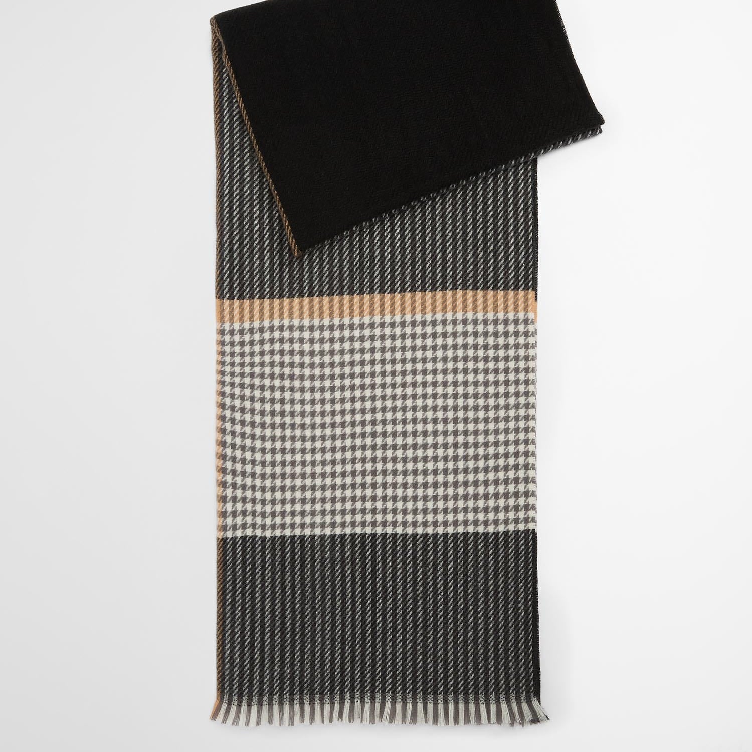 Barbour Jackets CHARCOAL GY71 / OS Barbour Melody Scarf - Charcoal - OS