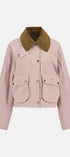 Barbour Jackets Cropped Beadnell Casual Jacket in Gardenia