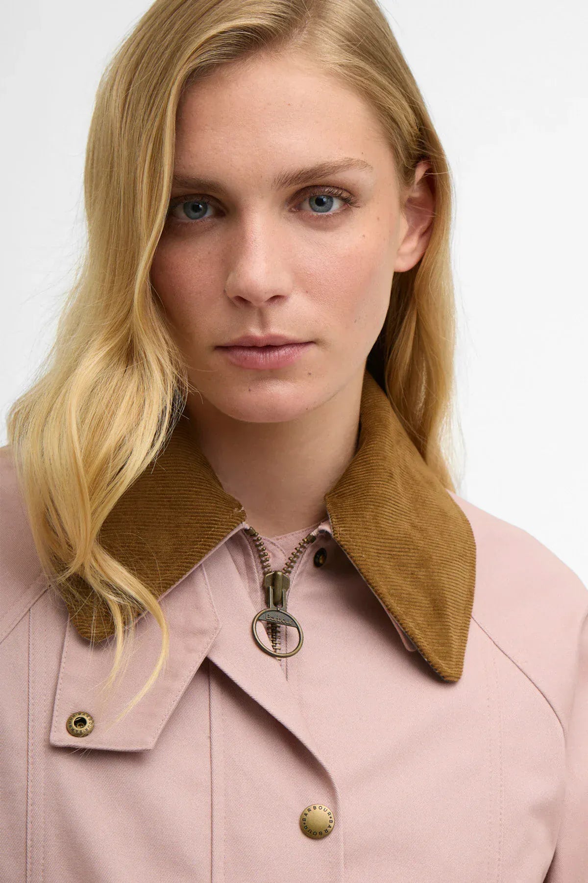 Barbour Jackets Cropped Beadnell Casual Jacket in Gardenia