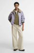 Barbour Jackets Cropped Beadnell Casual Jacket in Heather Mist