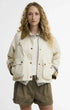 Barbour Jackets Cropped Beadnell Casual Jacket in Light Pearl