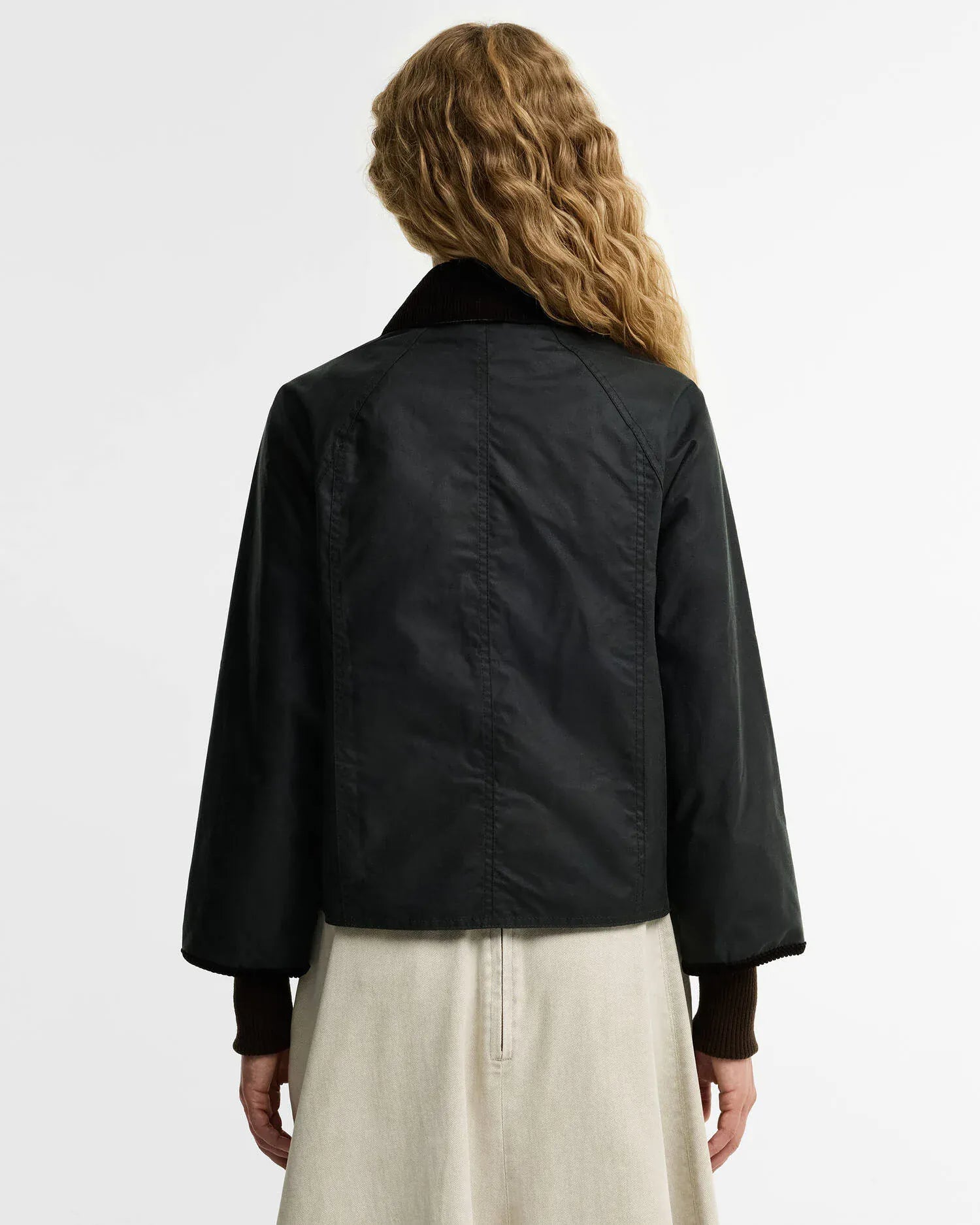 Barbour Jackets Cropped Beadnell Waxed Jacket