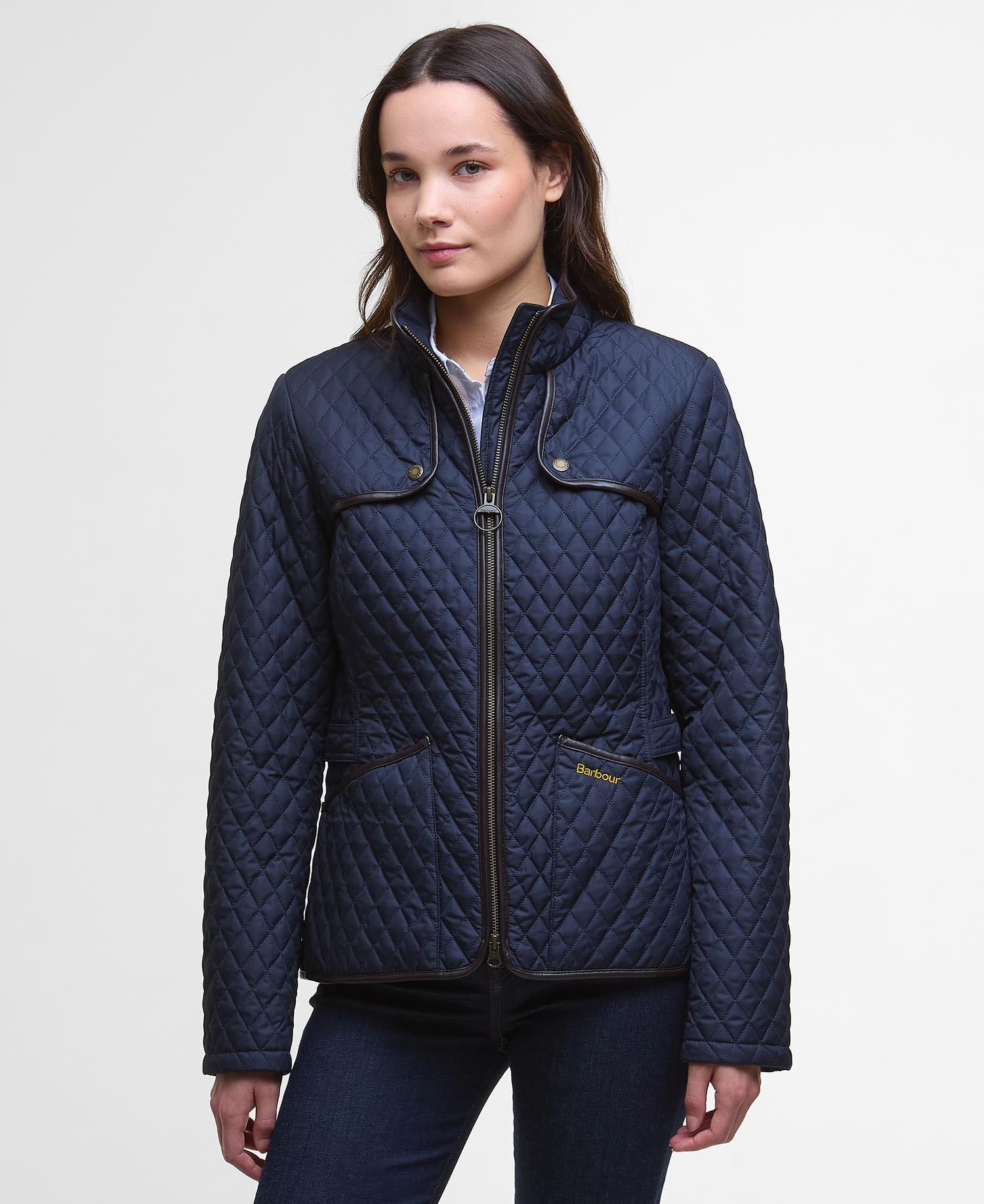 Barbour Jackets DARK NAVY / 4 Dahlia Quilted Jacket
