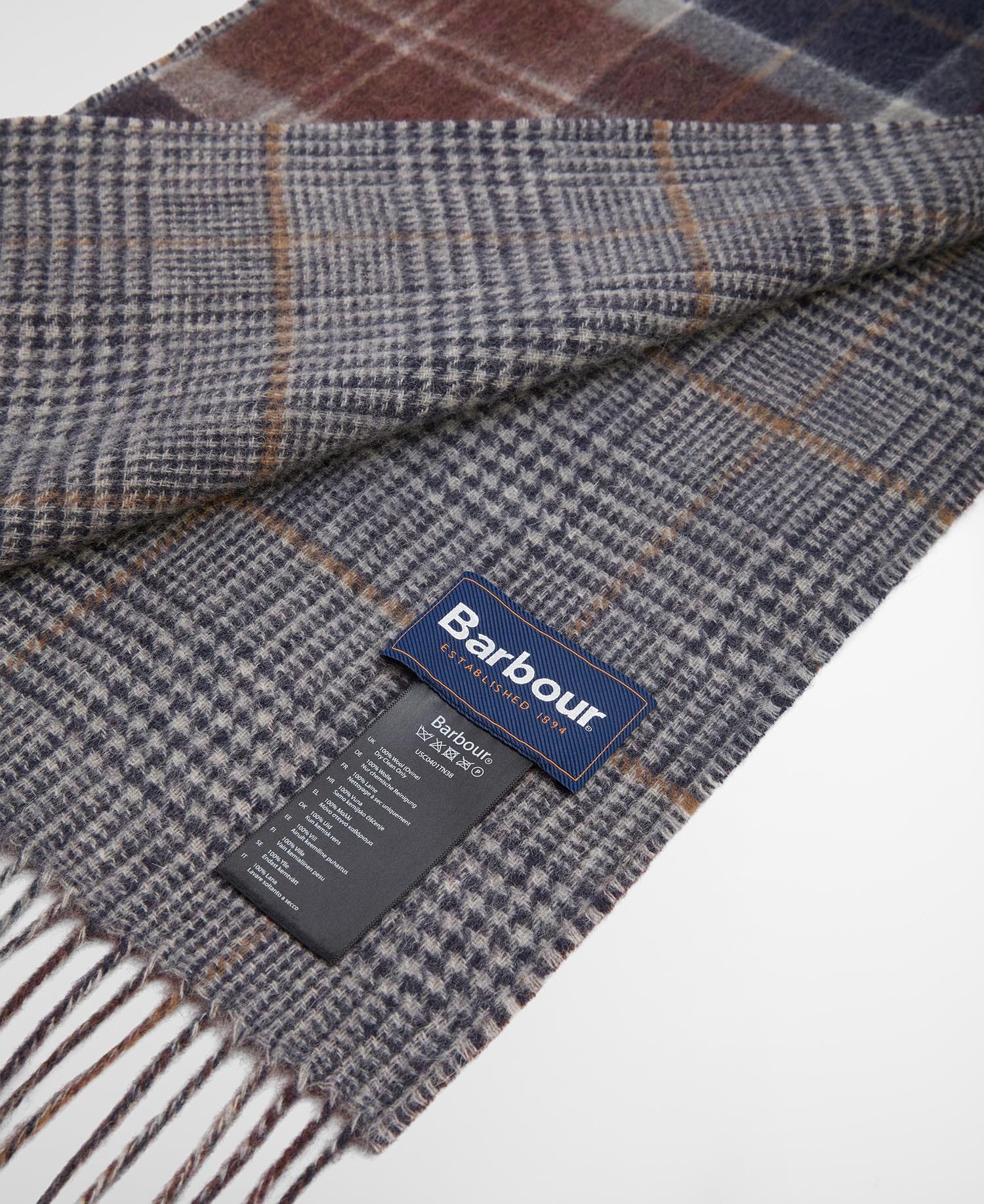 Barbour Jackets Dramside Reversible Lambswool Scarf