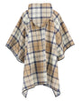 Barbour Jackets HESSIAN/NAVY BR52 / OS Portree Tartan Showerproof Poncho