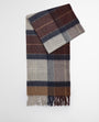 Barbour Jackets Inverness Tartan Scarf in Midnight Oak Tartan