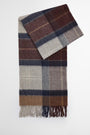 Barbour Jackets Inverness Tartan Scarf in Midnight Oak Tartan