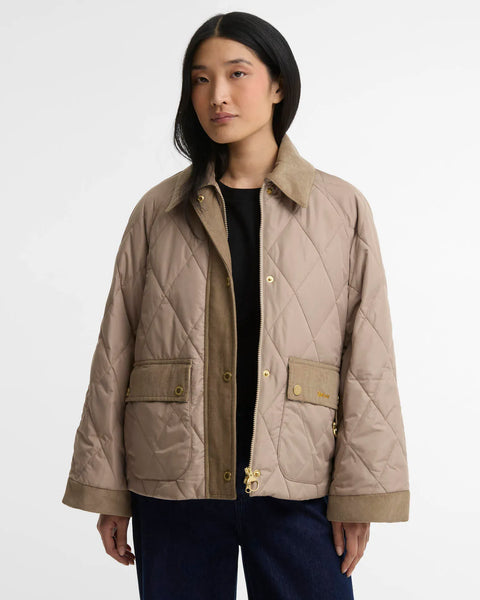 Barbour Kilnwick Quilted Jacket in Ancient