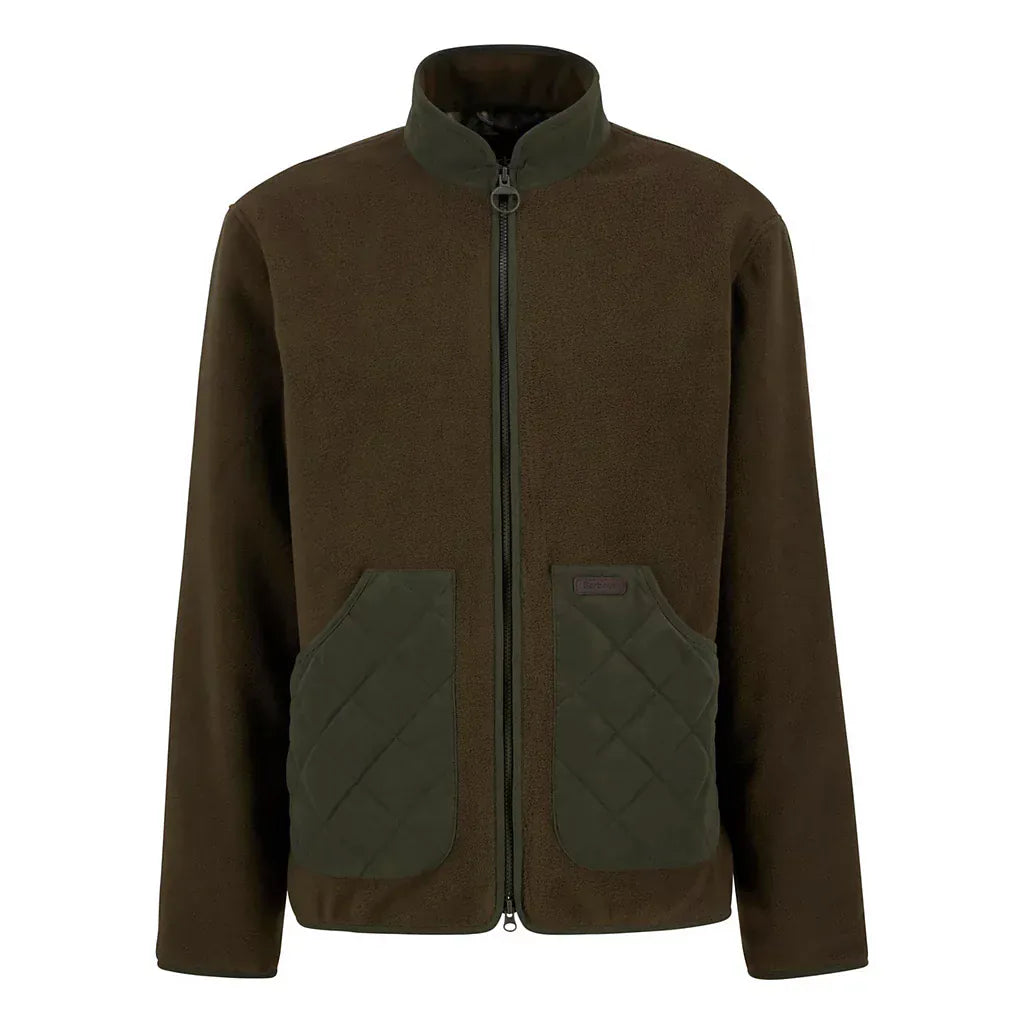 Barbour Jackets Lowich Fleece Jacket in Olive