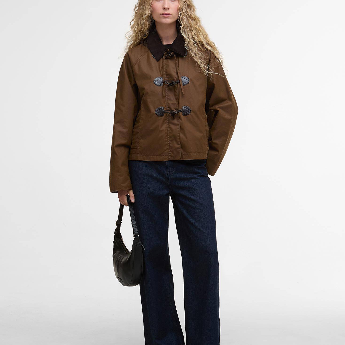 Barbour Jackets Myra Wax Duffle Coat