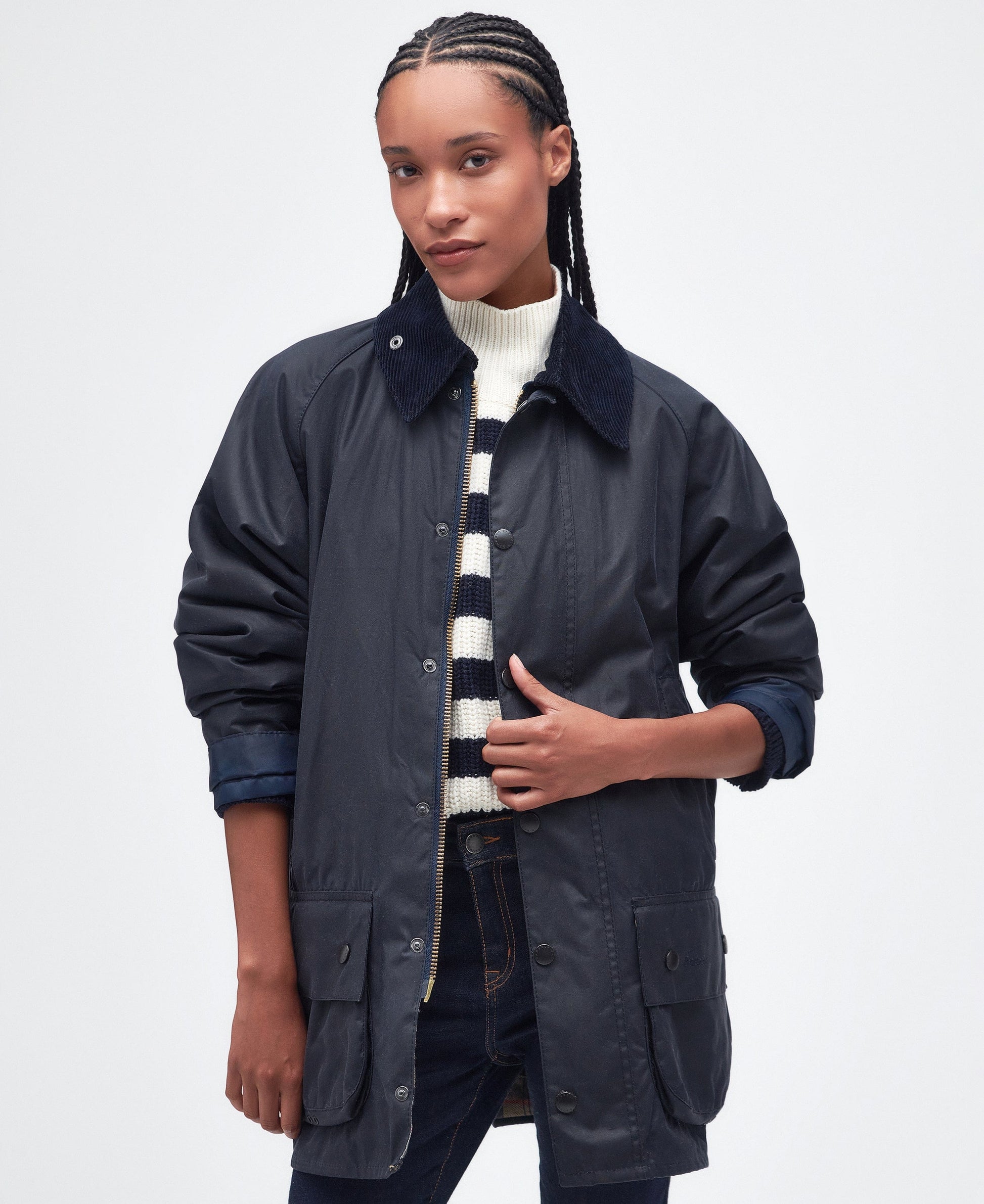 Barbour Jackets NAVY / 40 Beaufort Waxed Jacket