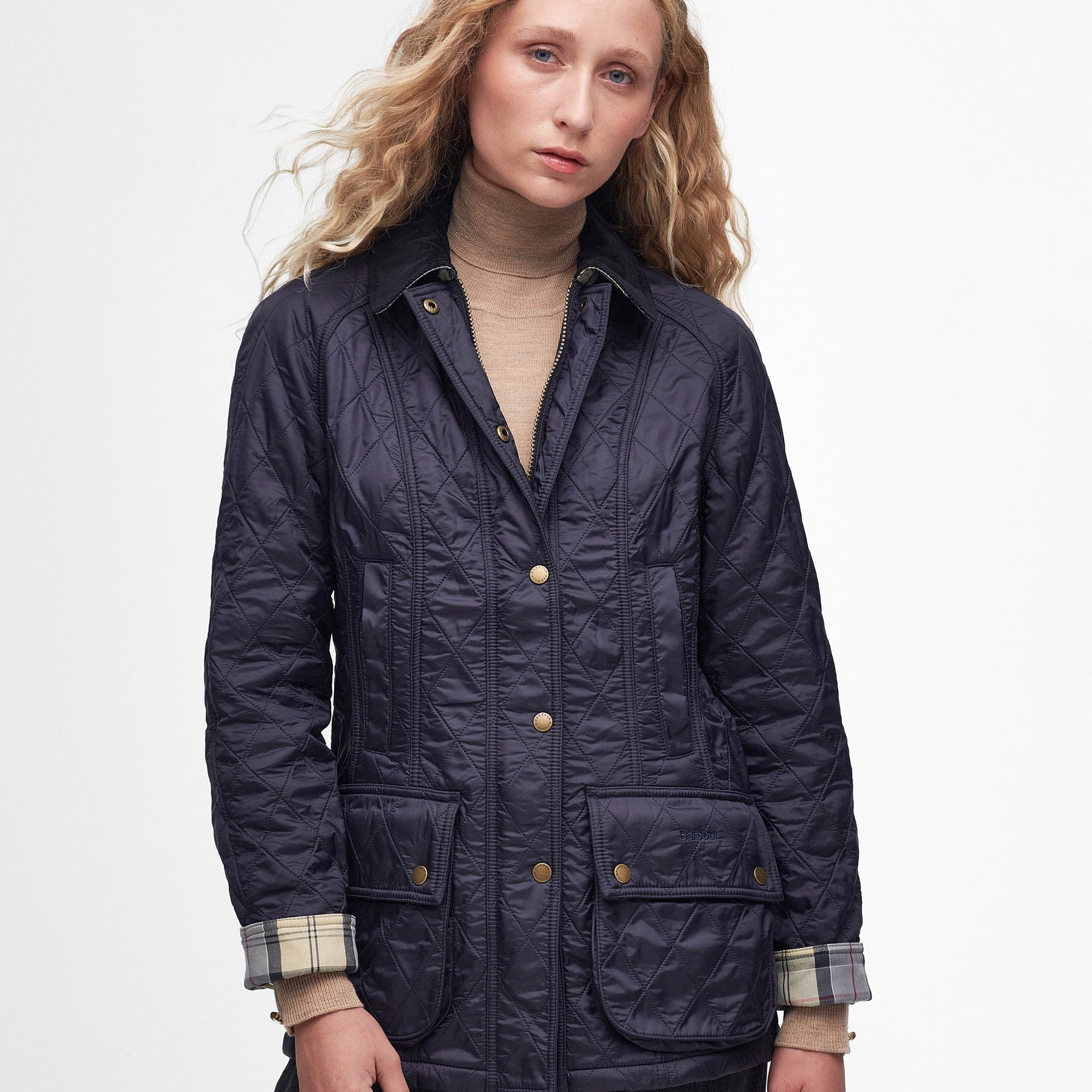 Barbour Jackets NAVY/NAVY / 6 Beadnell Polarquilt Jacket
