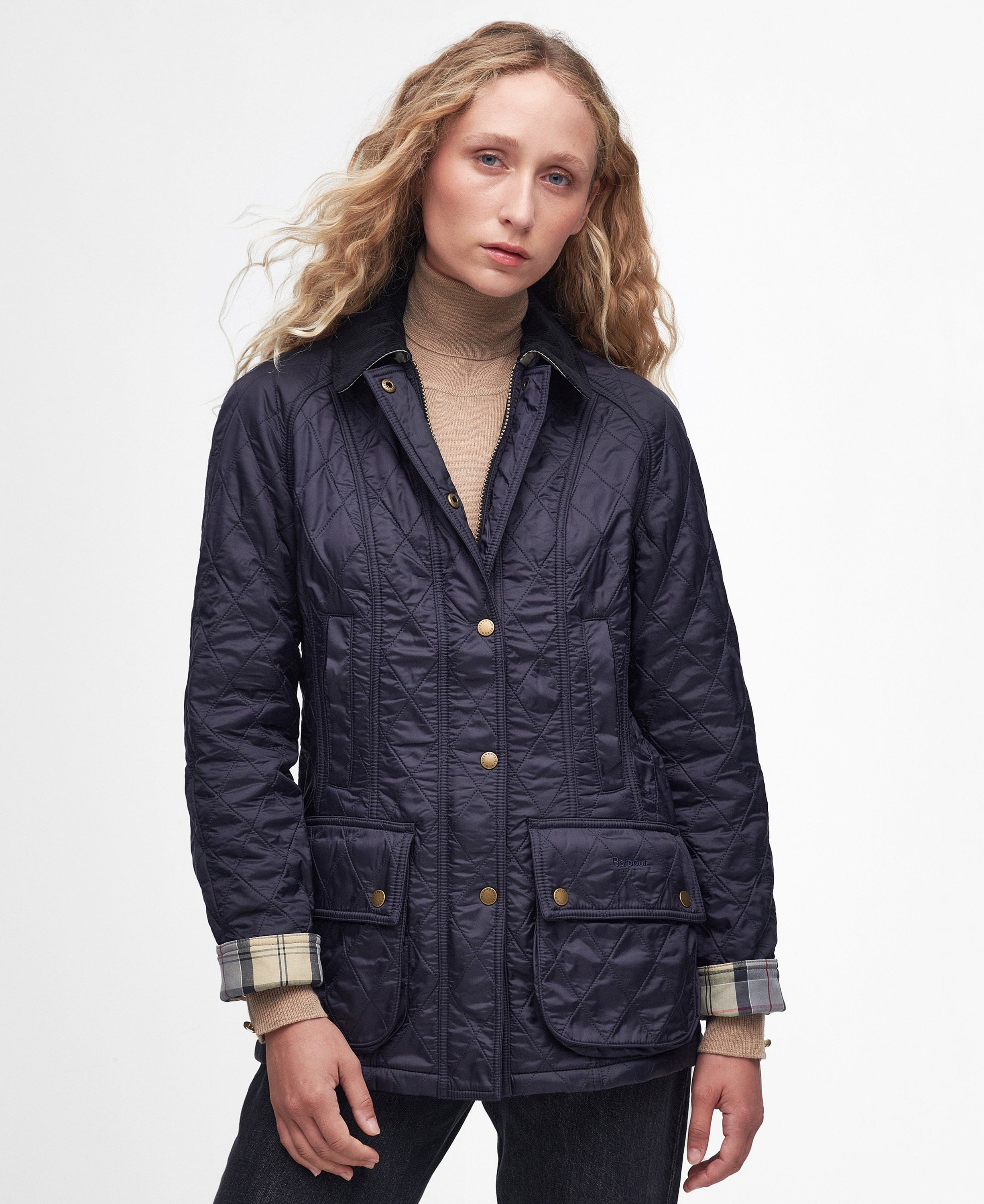Barbour Jackets NAVY/NAVY / 6 Beadnell Polarquilt Jacket